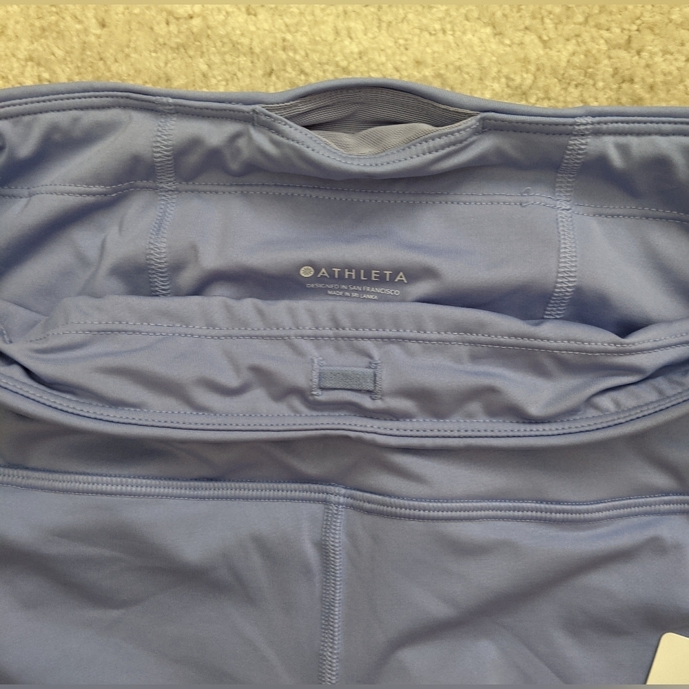 NWT Athleta cross train leggings purple black - Picture 8 of 13